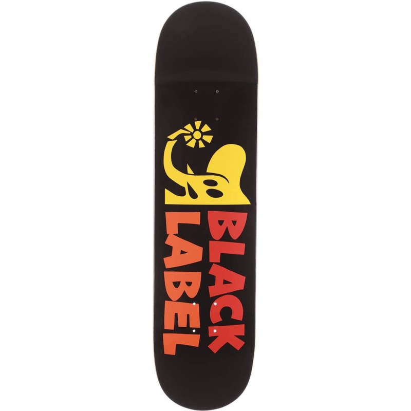 Planche de Skate Black Label Elephant Sector Yellow deck 8.0″