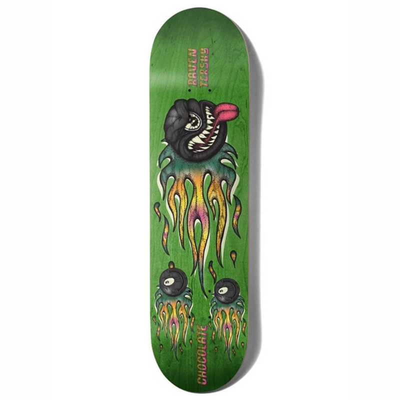 Planche de skateboard Chocolate Tershy One Off Mad 8-ball deck 8.25″
