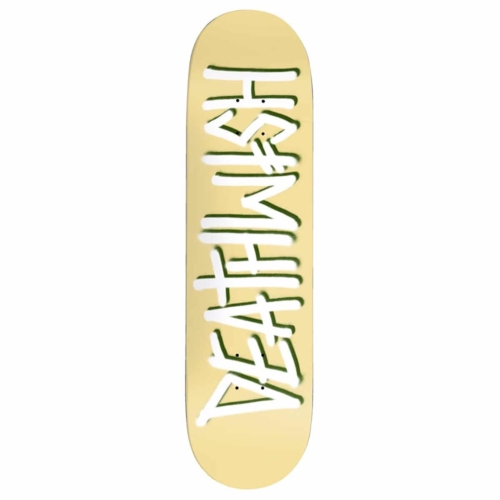 Planche de skate Deathwish Deathspray Pale Yellow deck 8.0″
