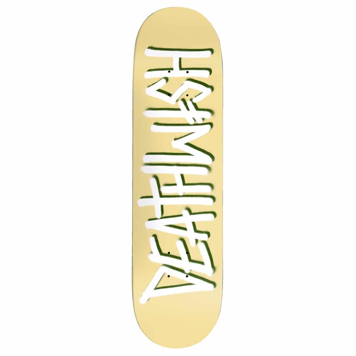 Planche de skate Deathwish Deathspray Pale Yellow deck 8.0″