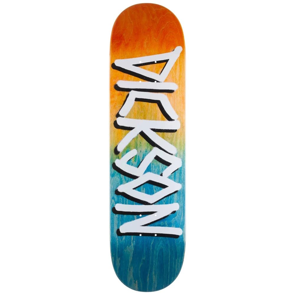 Planche de skateboard Deathwish Dickson Orange/Navy Gang Name deck 8.25″