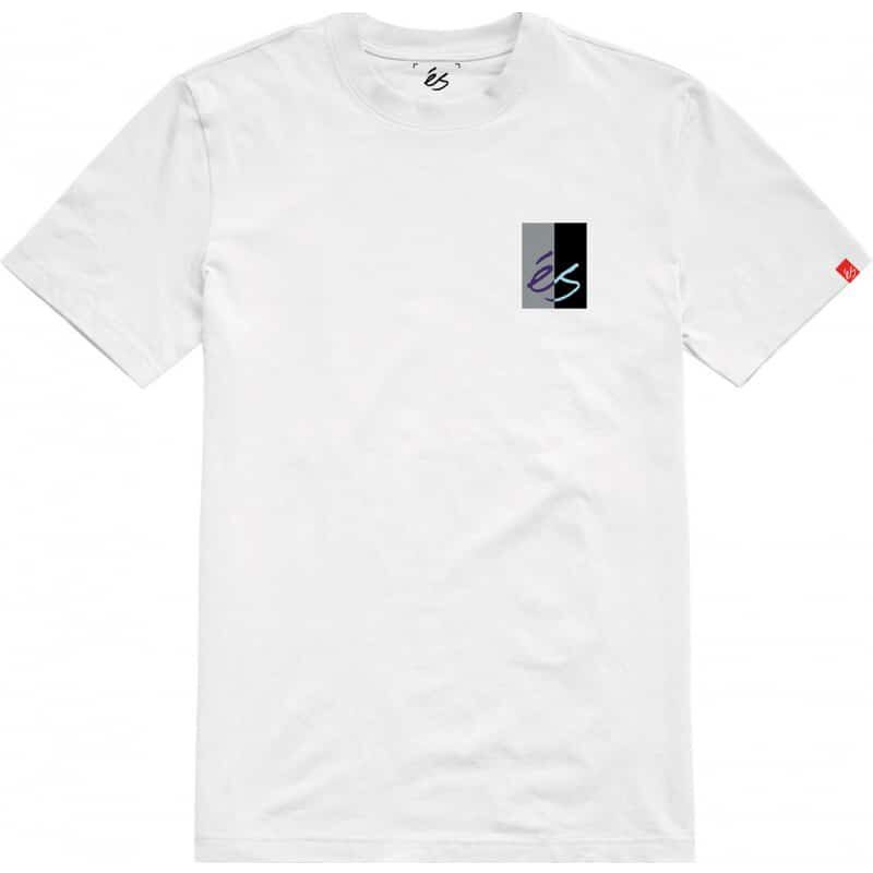 T-shirt Es Duo Block White (Blanc)