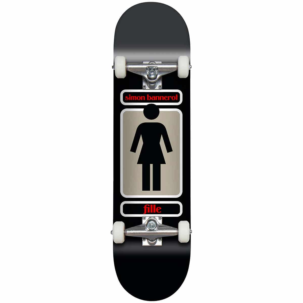 Skateboard complet Girl Til Bannerot, pro-model Simon Bannerot 7.5″
