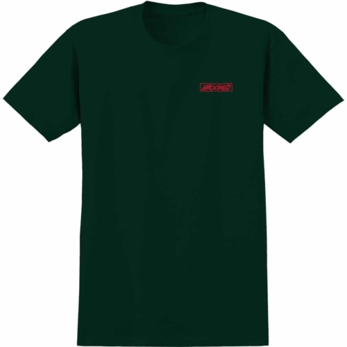  T-shirt Krooked Moon Smile Raw Forrest Green (Vert)