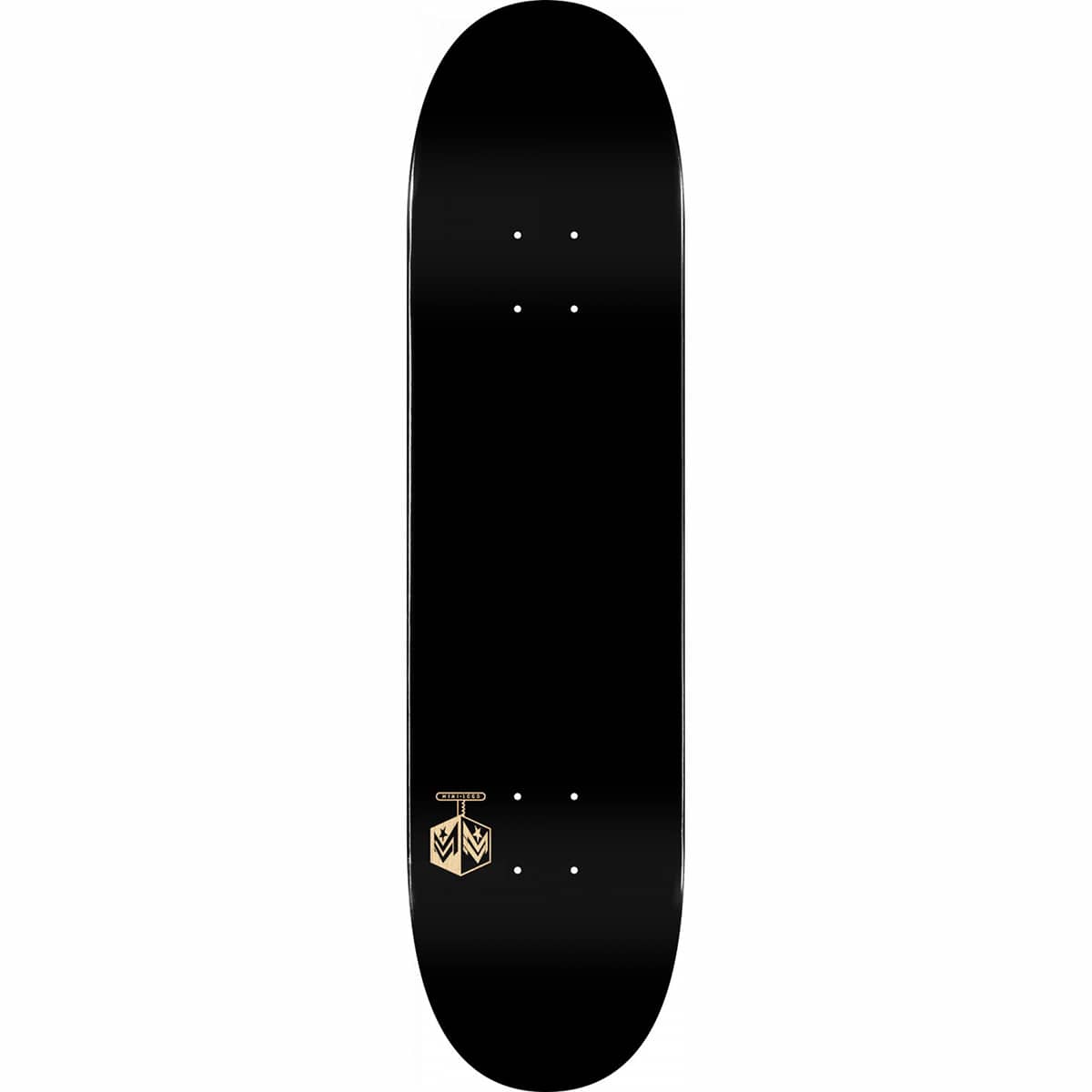 Planche de Skateboard Mini Logo Chevron Detonator Solid Black deck 7.75″