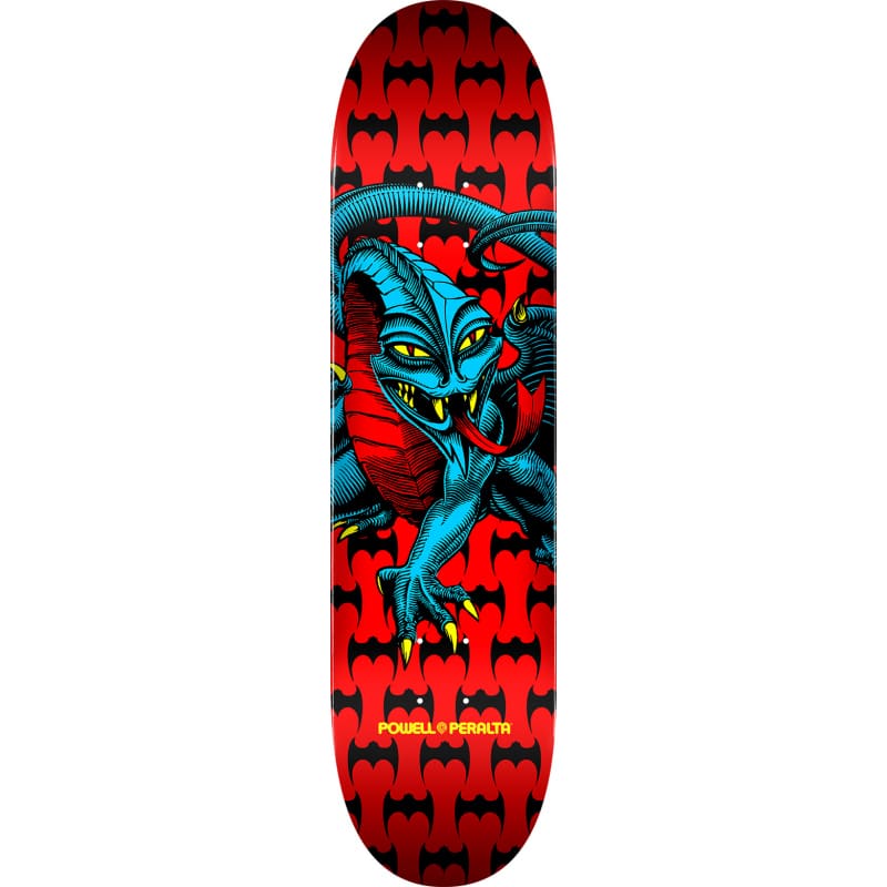 Planche de skateboard Powell Peralta Cab Dragon One Off Red deck 7.75″