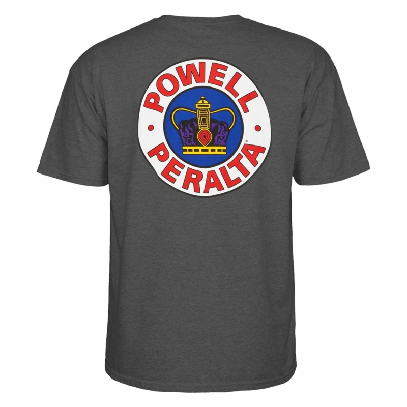 T-shirt Powell Peralta Supreme Gris (Heather Gray)