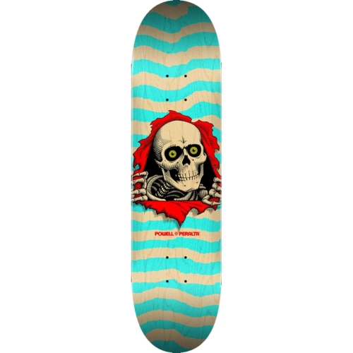 Planche de skateboard Powell Peralta Ripper Natural Turquoise deck8.0″