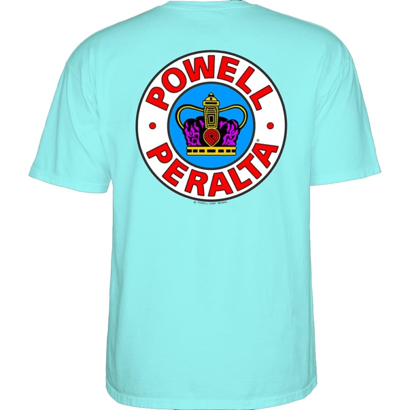 T-shirt Powell Peralta Supreme Bleu Celedon