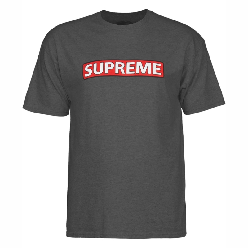 T-shirt Powell Peralta Supreme Gris
