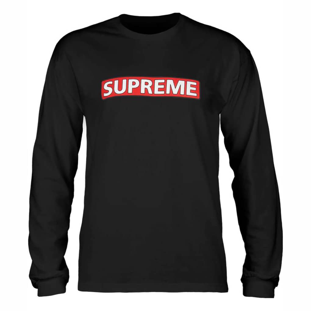 Powell Peralta Ls Supreme Black | T-shirt à manches longues Noir