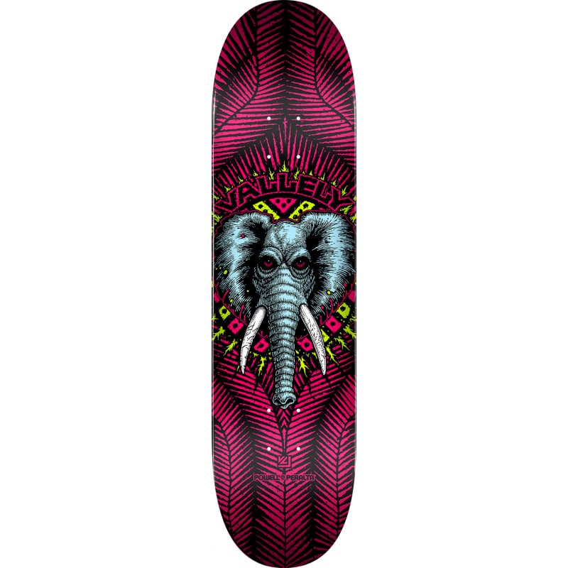 Planche de skateboard Powell Peralta Vallely Elephant Pink deck 8.25″
