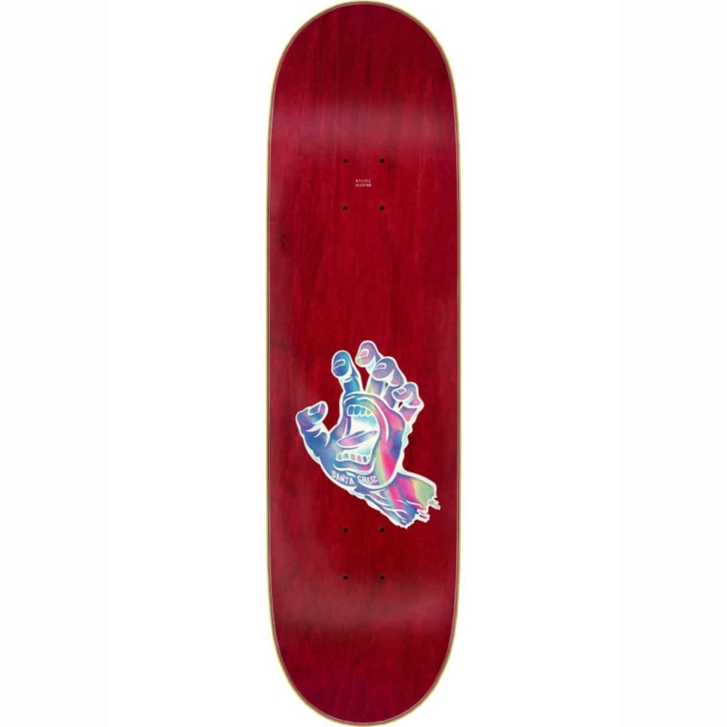 Planche de skateboard Santa Cruz Iridescent Dot Hard Rock Maple deck 8.5″ shape