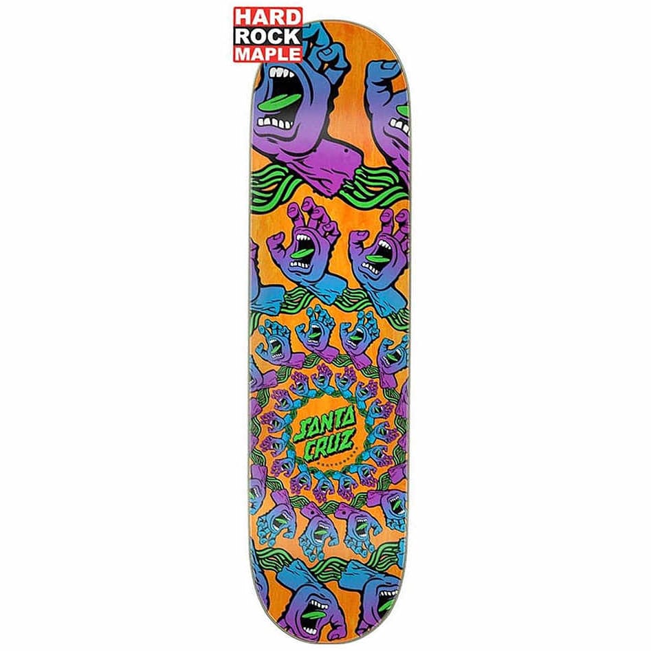 Planche de skate Santa Cruz Mandala Hand Hard Rock Maple deck 8.5″