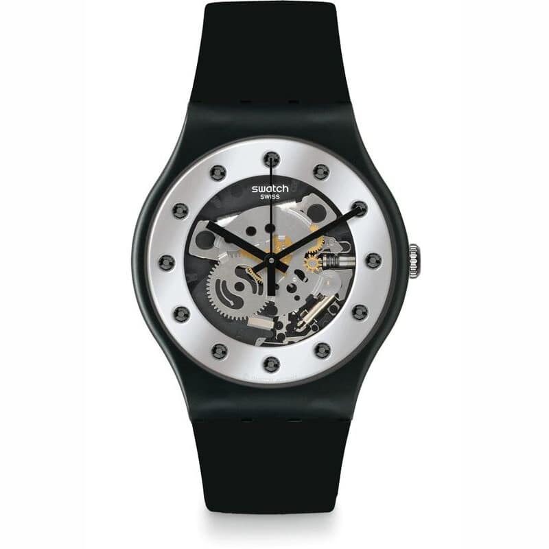 Montre Swatch Silver Glam SUOZ147