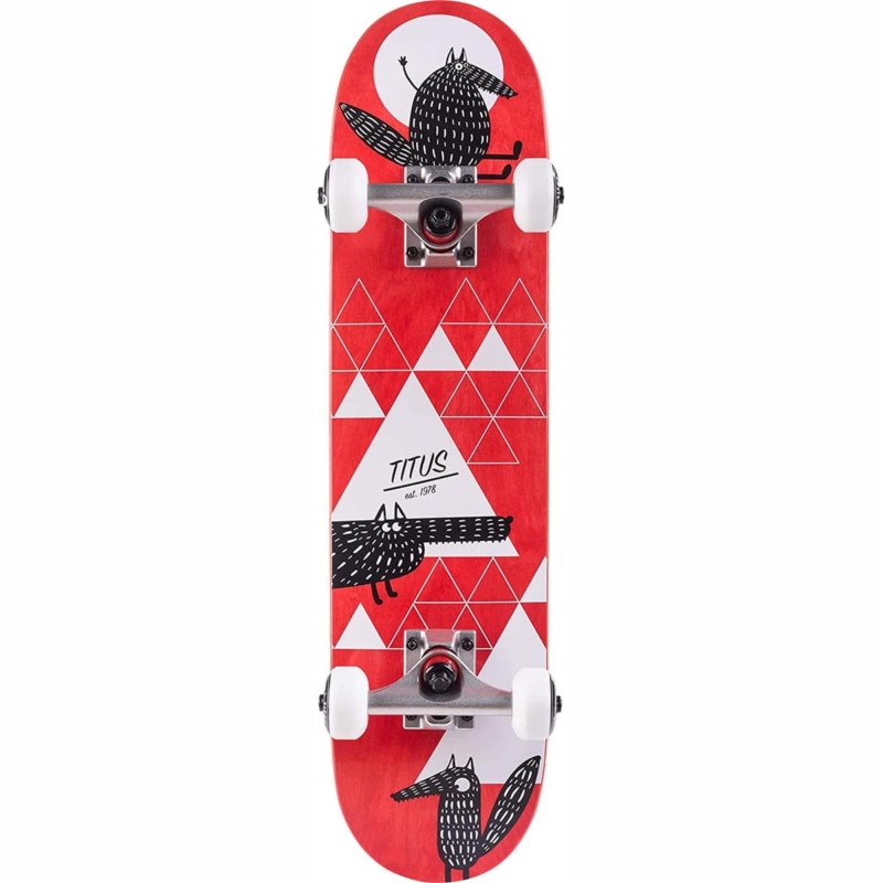 Skateboard complet Titus Wolf Micro Kids Red deck 6.5"