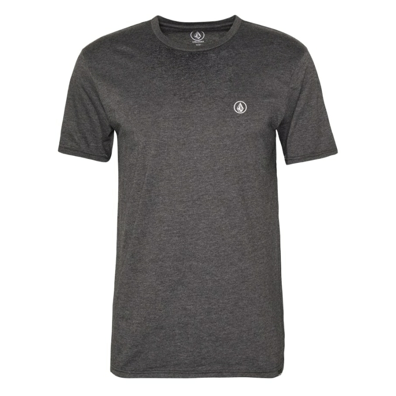 T-Shirt Volcom Circle Blankshth gris chiné