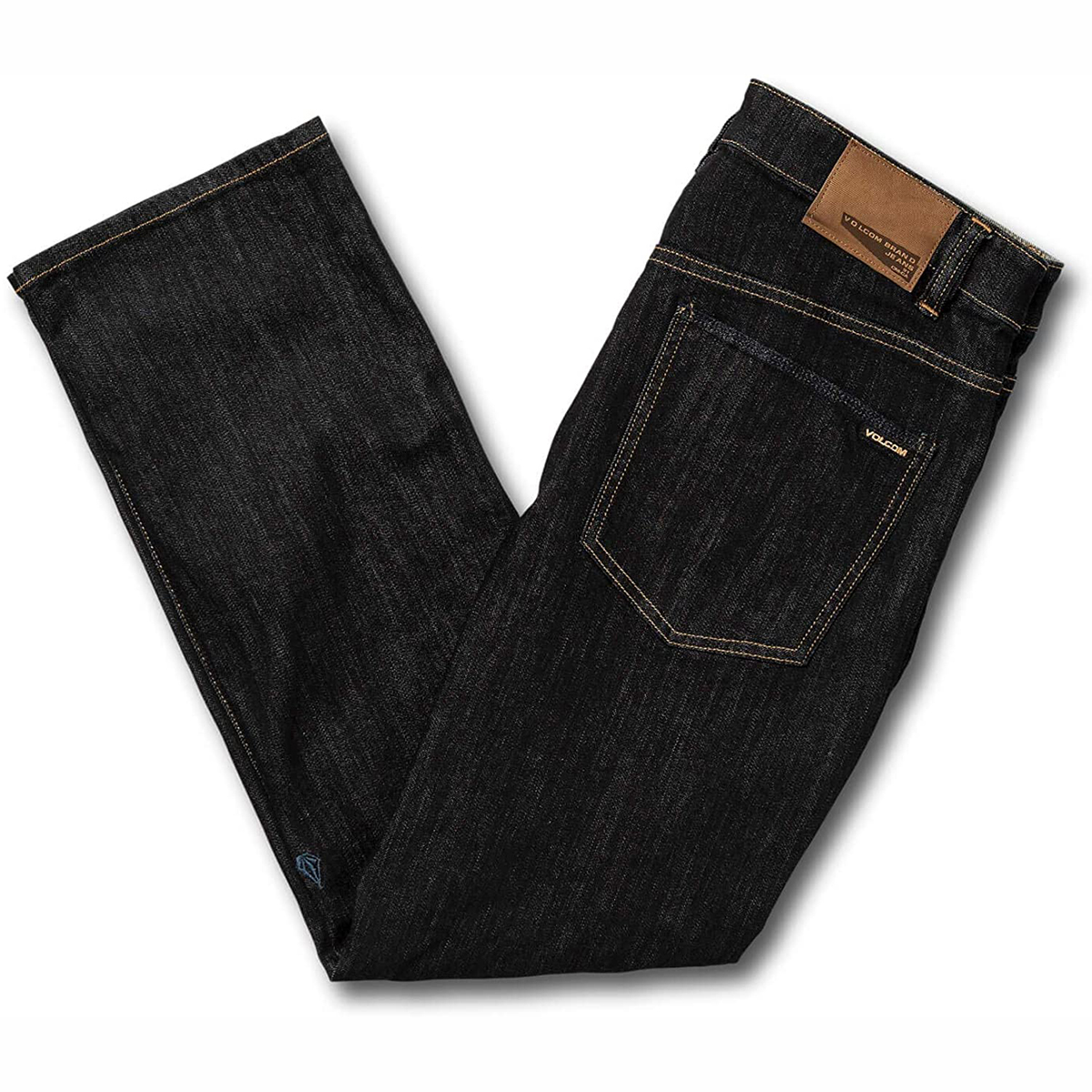 Pantalon Jeans Volcom Solver Modern Straight Fit bleu foncé