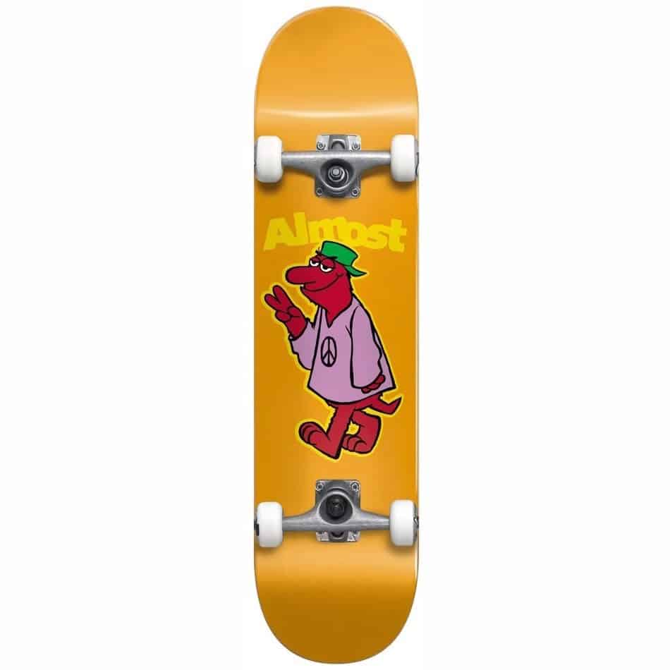 Skateboard complet Almost Peace Out Orange 7.875″