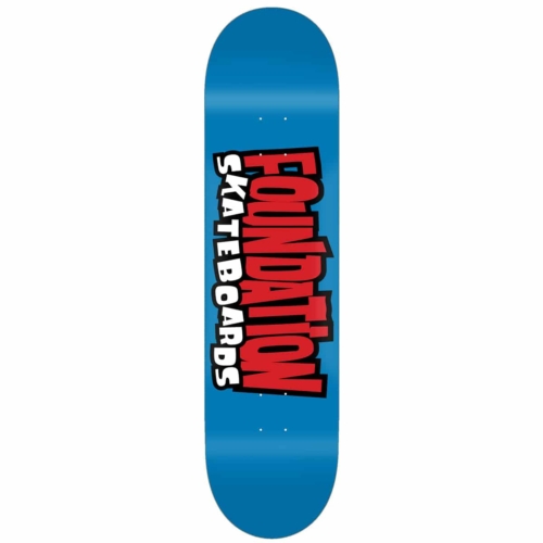 Planche de skateboard Foundation From the 90's blue deck 8.25"
