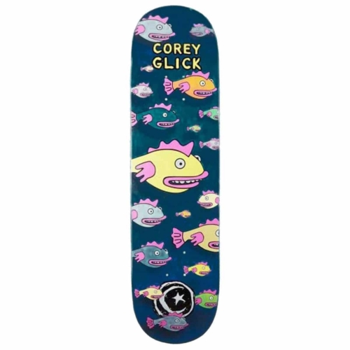 Planche de skateboard Foundation Glick Fish deck 8.38"