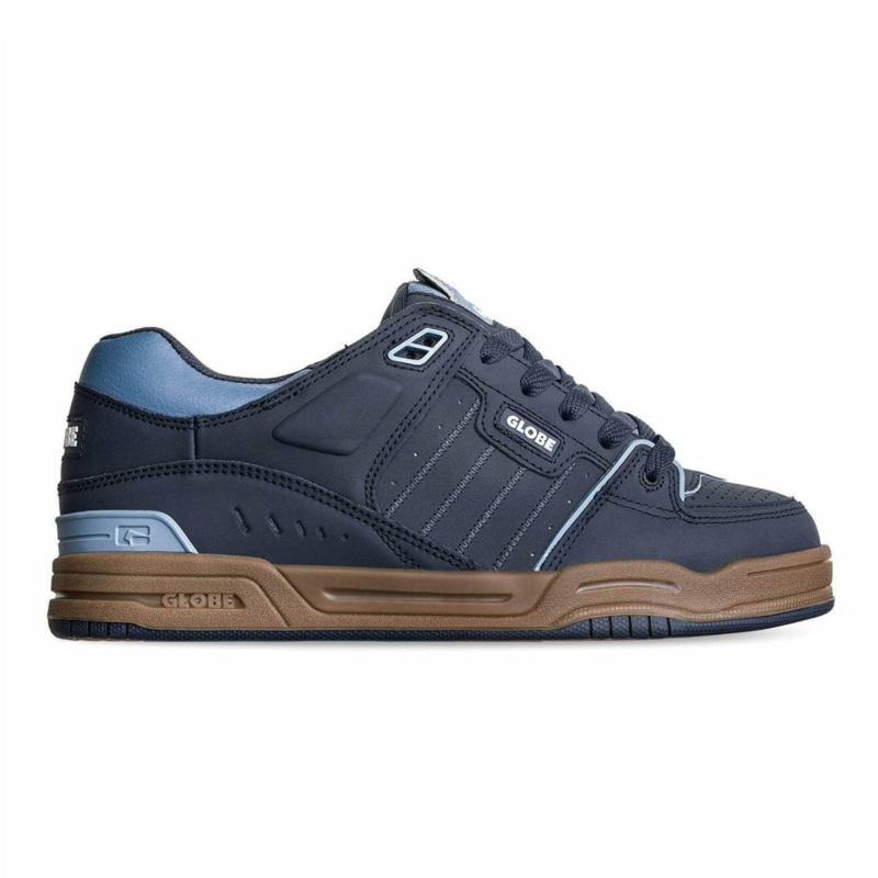 Chaussures de skateboard Globe Fusion Navy/Blue/Gum (bleu marine)