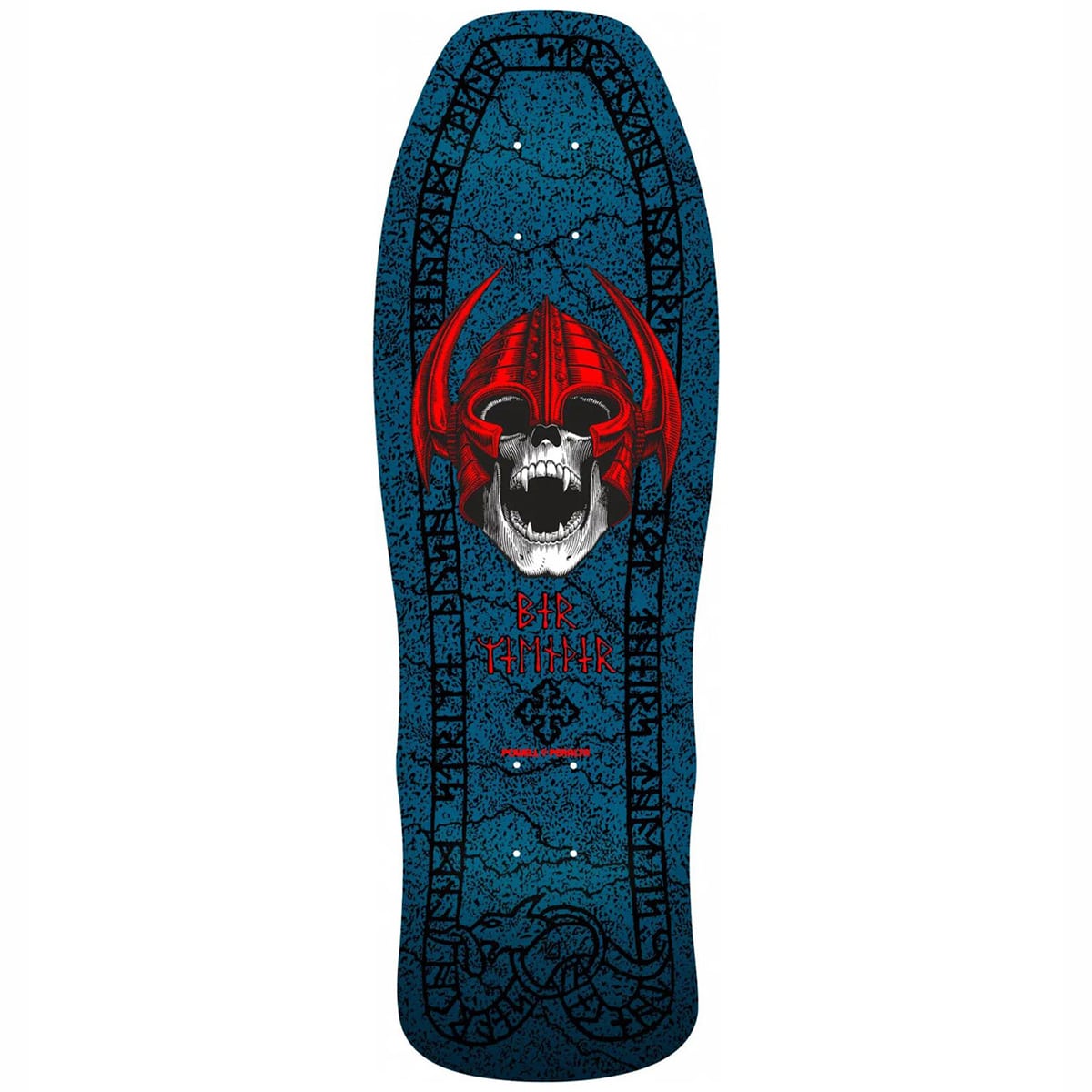 Planche de skateboard Powell Peralta Reissue Welinder Skull Blue deck 9.62″