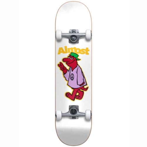 Skateboard complet Almost Peace Out White 7.25″