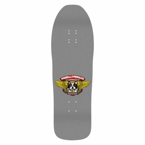 Planche de skateboard Powell Peralta Reissue Hill Bulldog Silver en taille deck old school shape