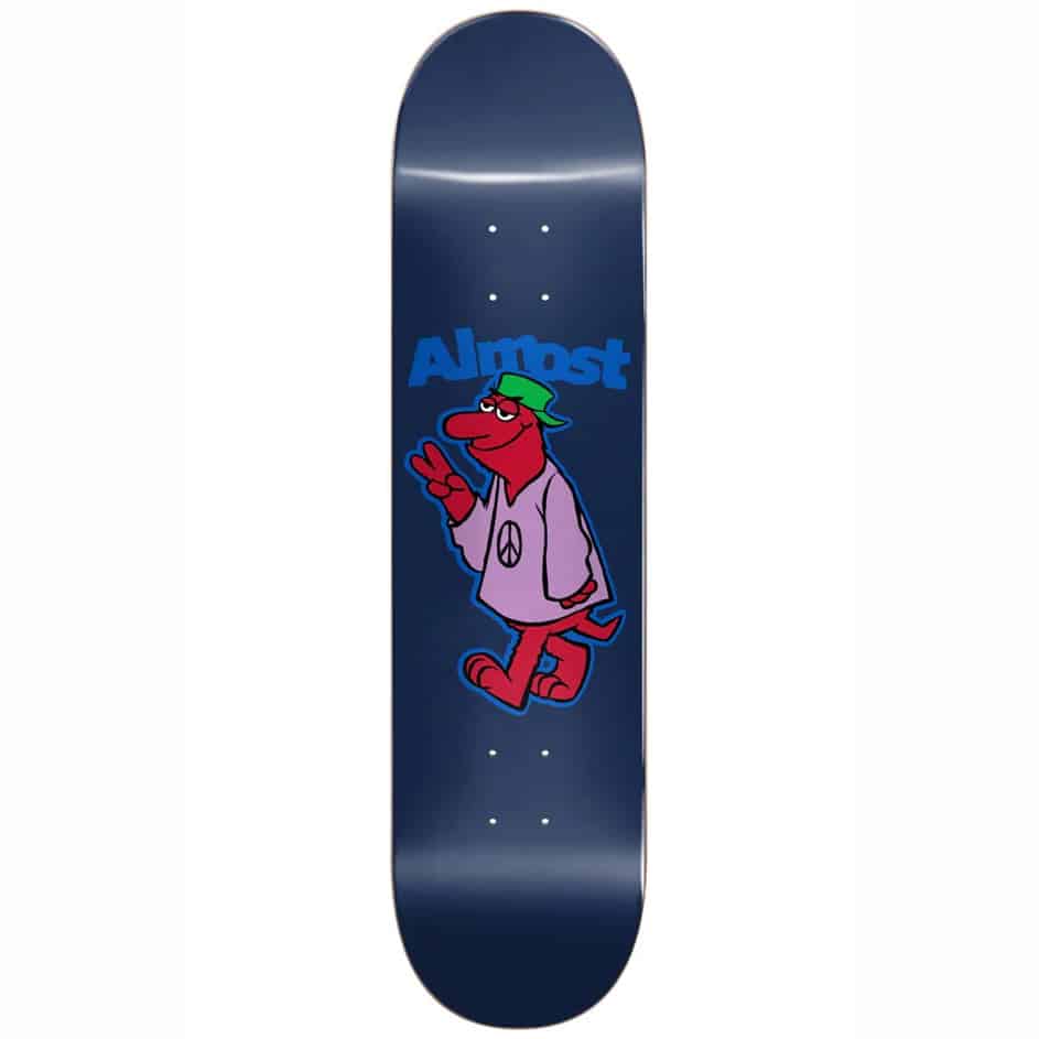 Planche de skateboard Almost Peace Out Hyb Blue deck 8.375″