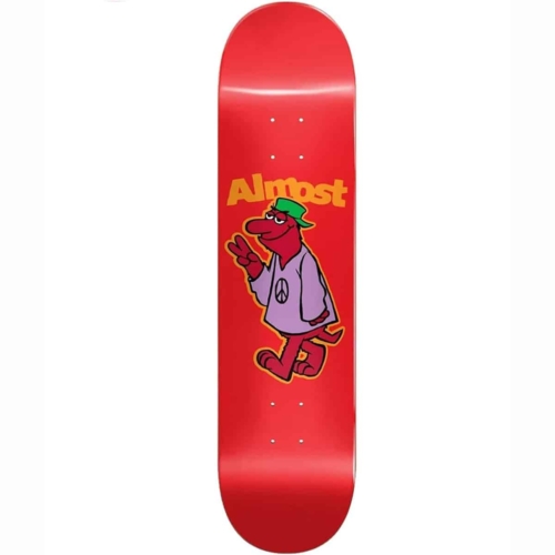 Planche de skate Almost Peace Out Hyb Red deck 8.125″