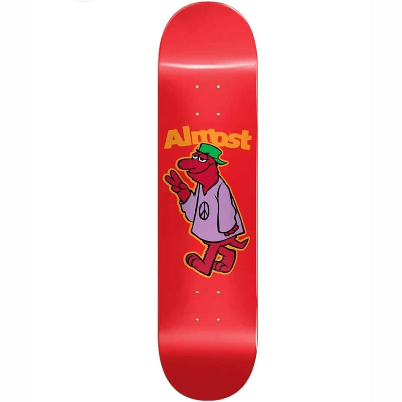 Planche de skate Almost Peace Out Hyb Red deck 8.125″