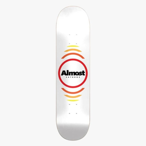 Planche de skateboard Almost Reflex Hyb White deck 7.75″
