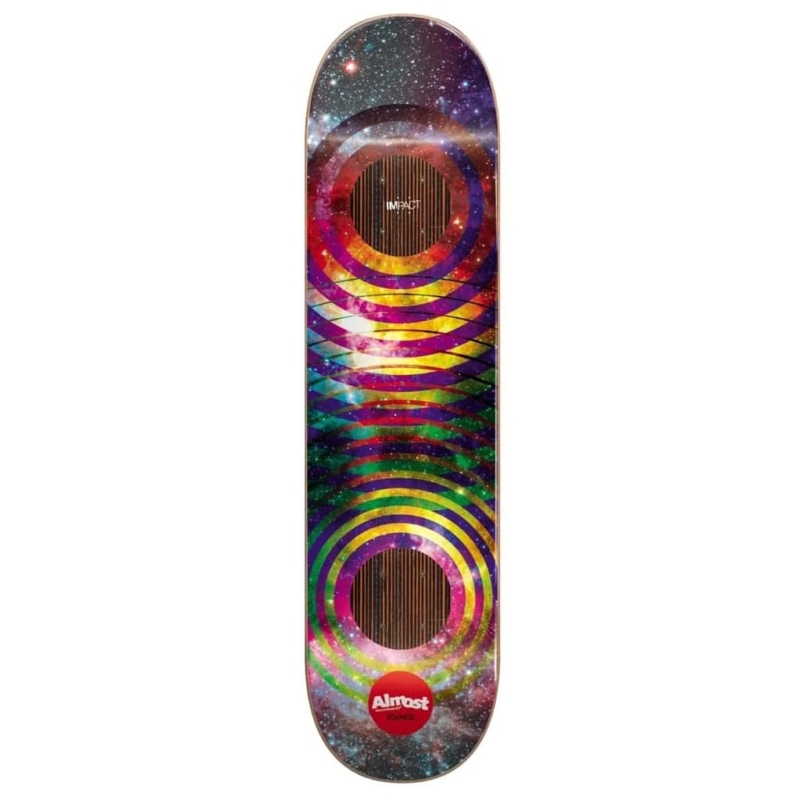 Planche de skateboard Almost Space Rings Impact Youness deck 8.375″