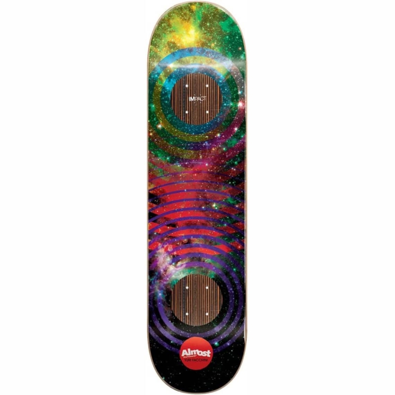Planche de skateboard Almost Space Rings Impact Yuri deck 8.25″