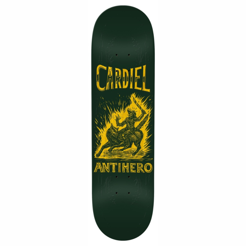Plateau de Skateboard Antihero Cardiel Mezcalero deck 8.5″