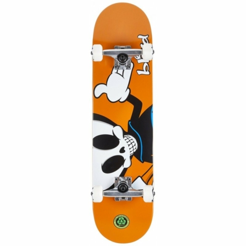 blind reaper character premium orange skateboard complet 7 75