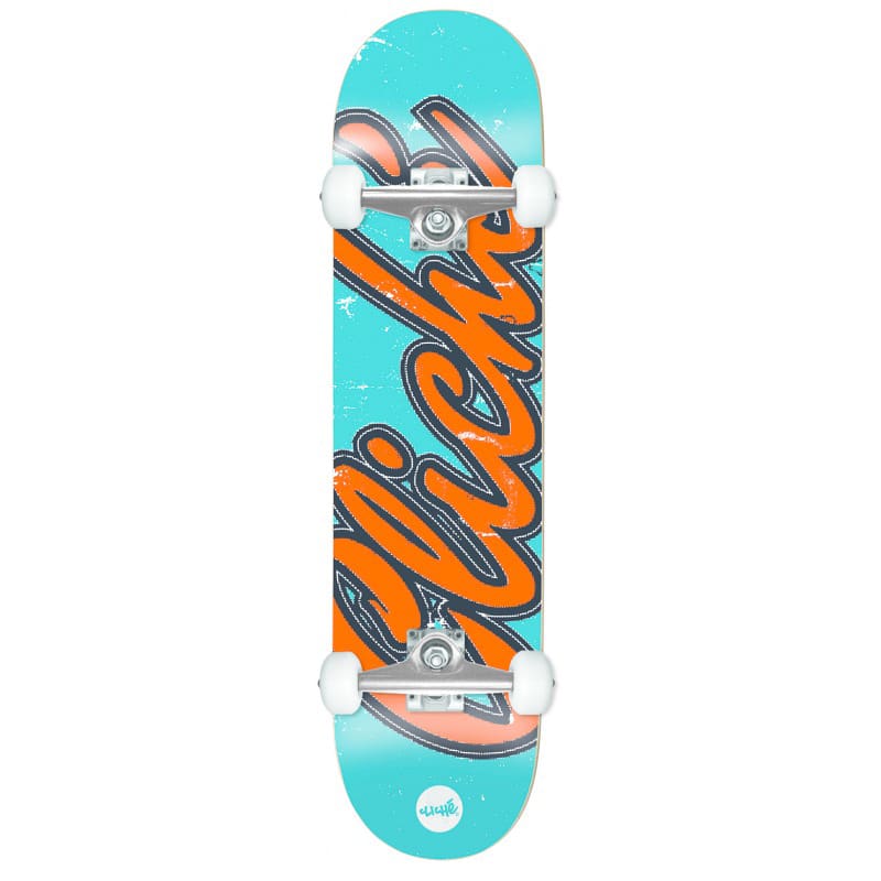 Skateboard complet Cliché Old Logo Blue Orange 8.0″