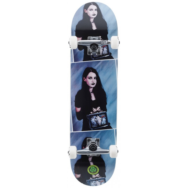 darkstar goth girl premium black skateboard complet 7 875
