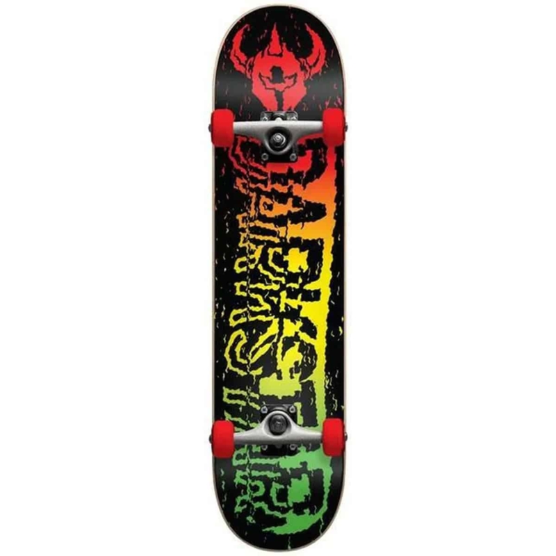 Skateboard complet Darkstar Vhs Soft Wheels Rasta 7.5″