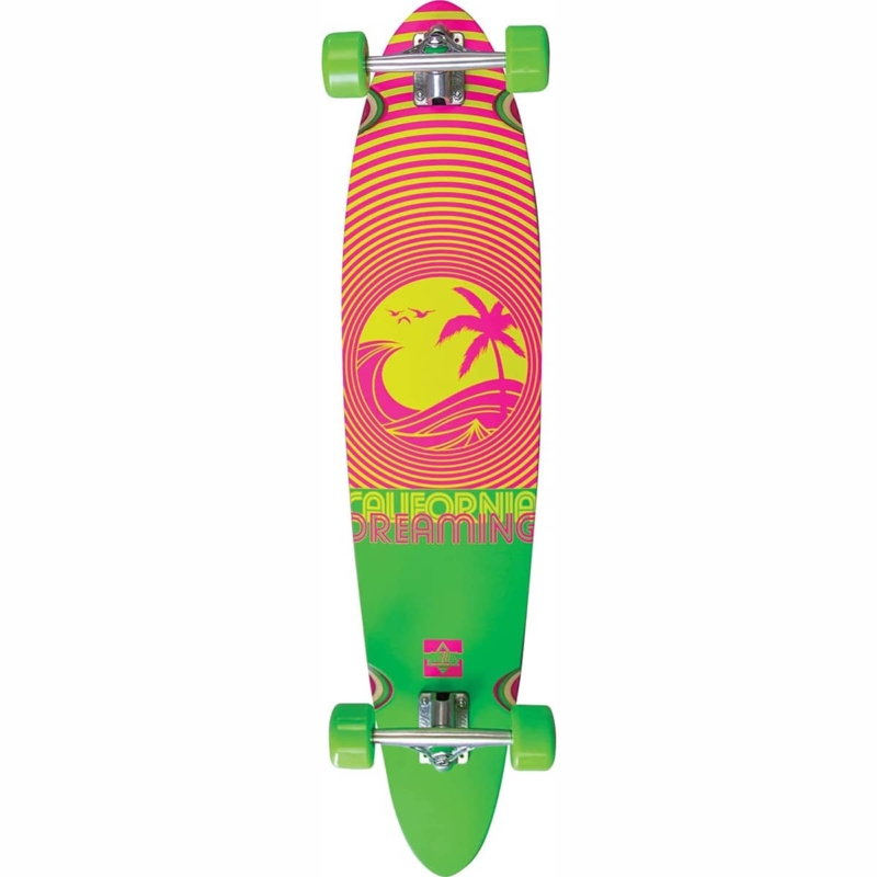 Longboard complet Dusters California Dreaming Neon Green