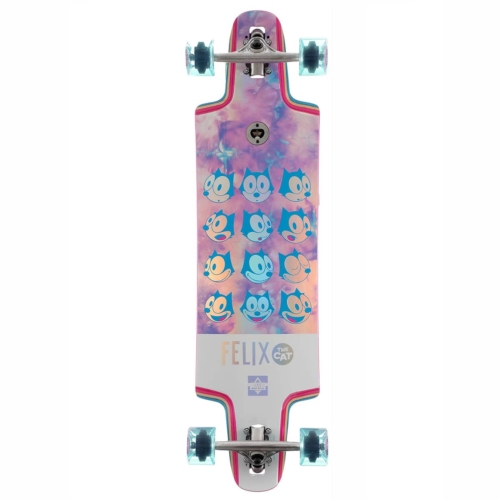 Longboard complet Dusters California Felix Chrome Holographic