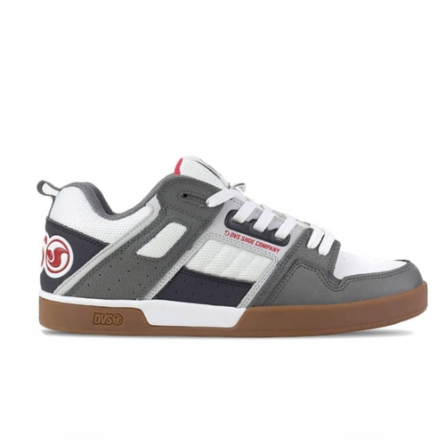 Chaussures de skate DVS Comanche 2.0+ Nubuck white grey navy