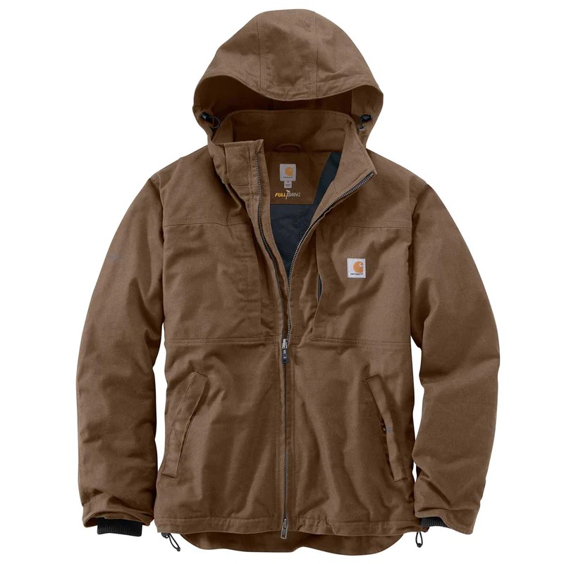 Veste  Carhartt Quick Duck Full Swing Cryder Jacket Canyon Brown