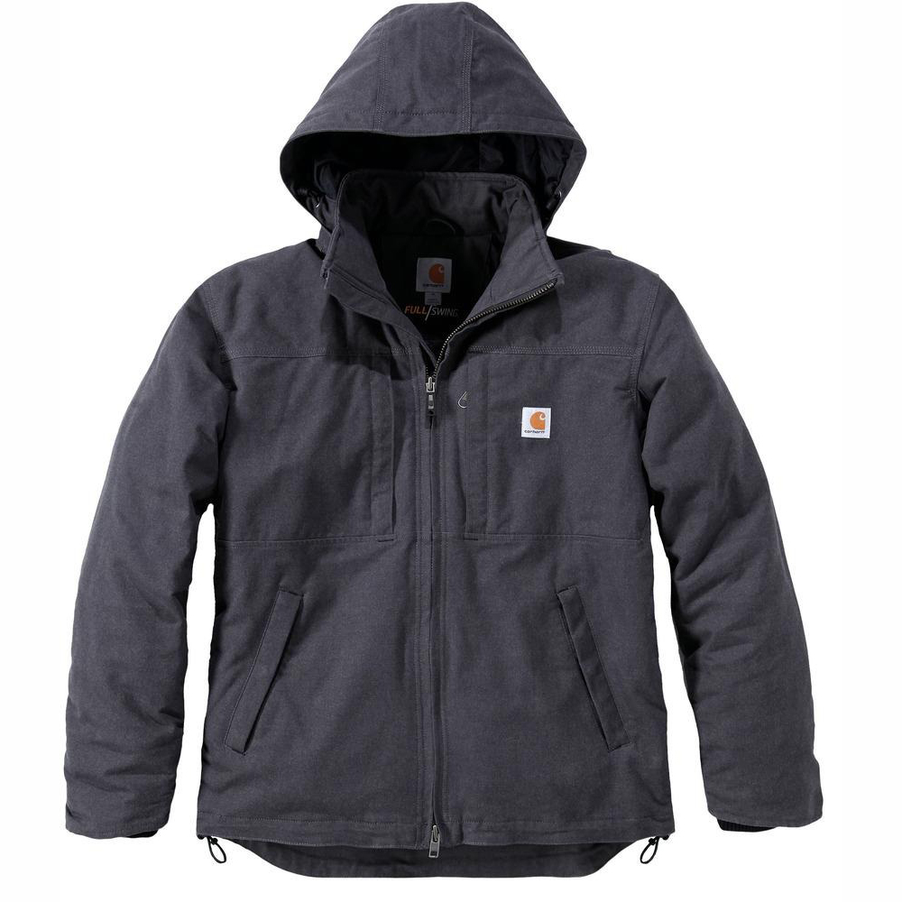 Veste Carhartt Quick Duck Full Swing Cryder Jacket Shadow grise homme