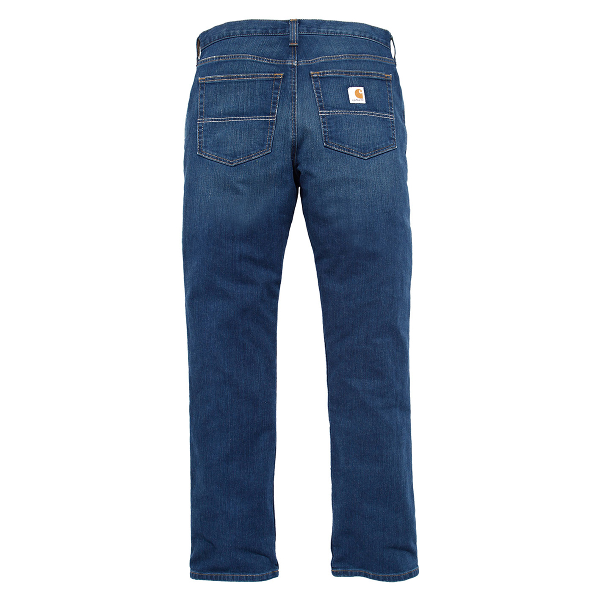 Pantalon Jeans Carhartt Rugged Flex® Straight Tapered Erie (bleu foncé) pour homme