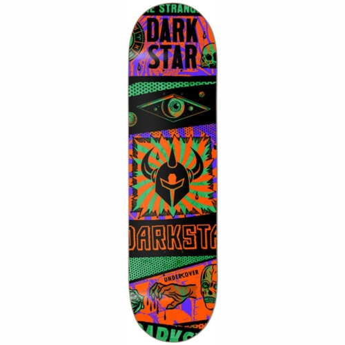 Darkstar Collapse Hyb Orange 8.25 X 32 Wb 14.25 deck