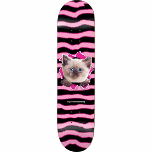 Enjoi Kitten Ripper Hyb Pink 7 75 X 31 18 Wb13 875 deck