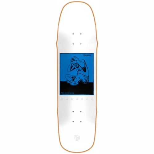 Madness Stressed R7 White Blue 8 5 X 32 25 deck