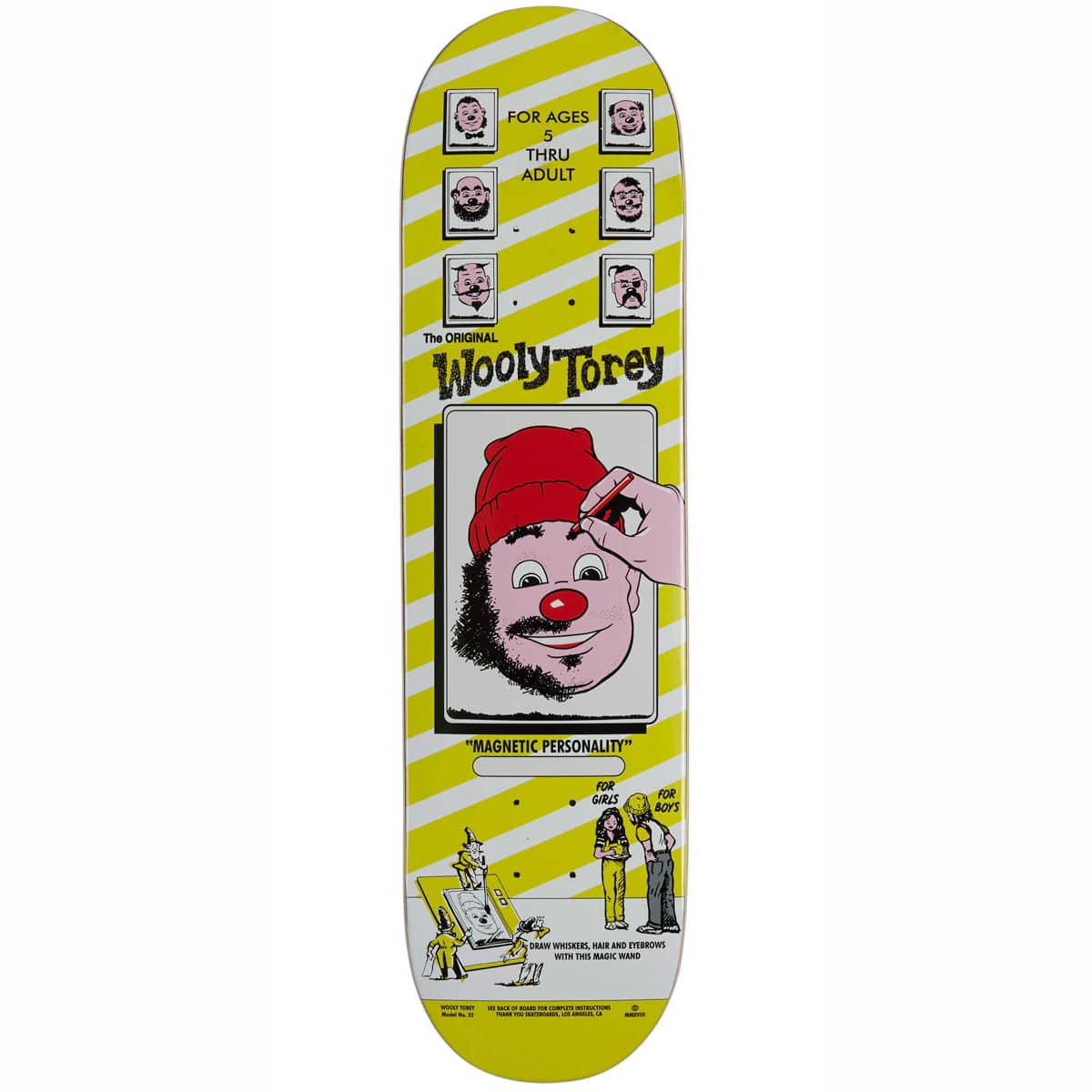Thank You Torey Pudwill Wooly 8 25 Yellow deck